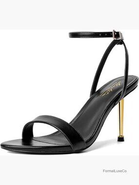 Strappy Lace Up Stiletto Heels Open Toe Ankle Strap High Heels Sandals